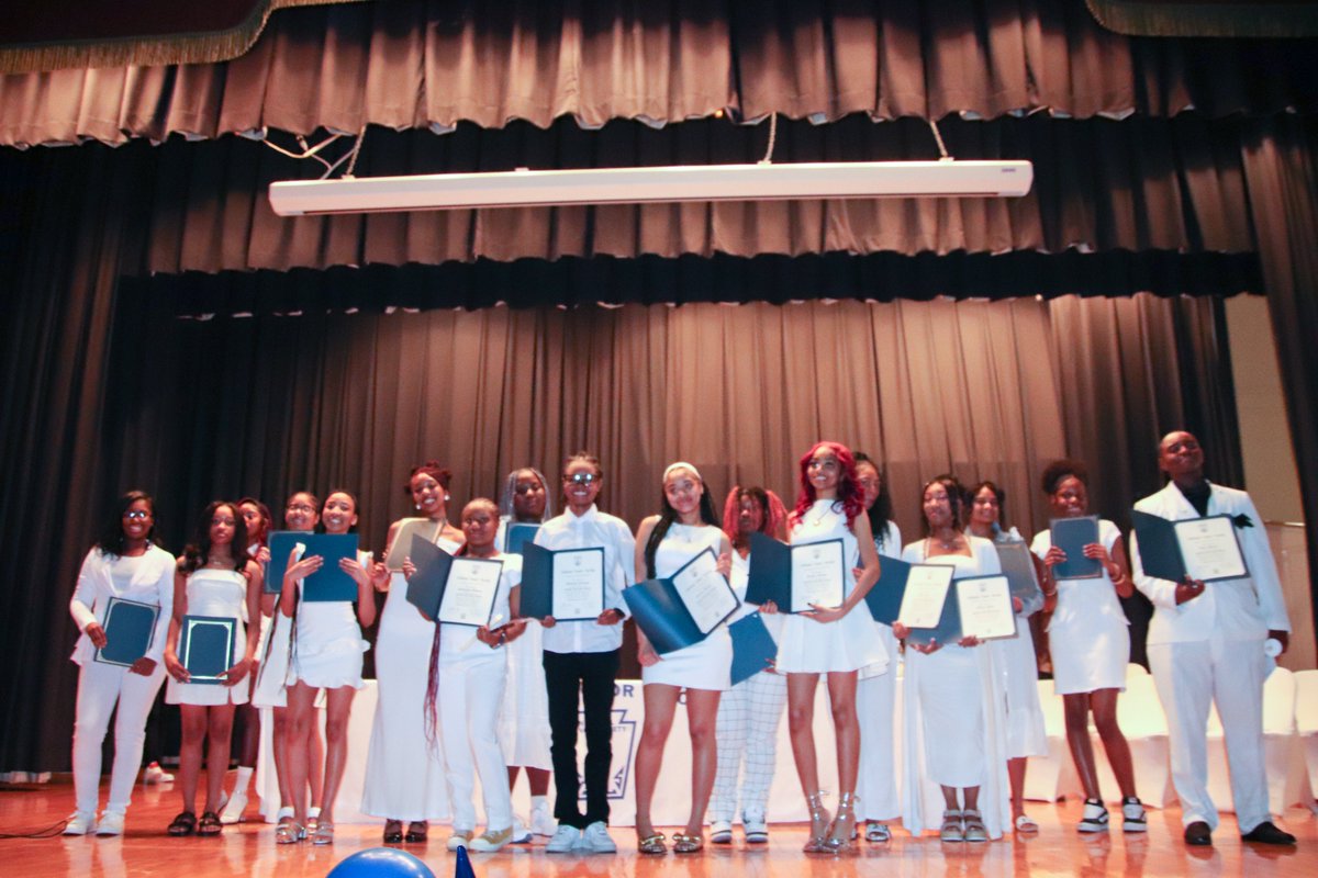 National Honor Society, sponsored by English teacher Carletha Becton, held their annual induction ceremony in Blackwelder Hall this afternoon, celebrating the selection of 17 new members.