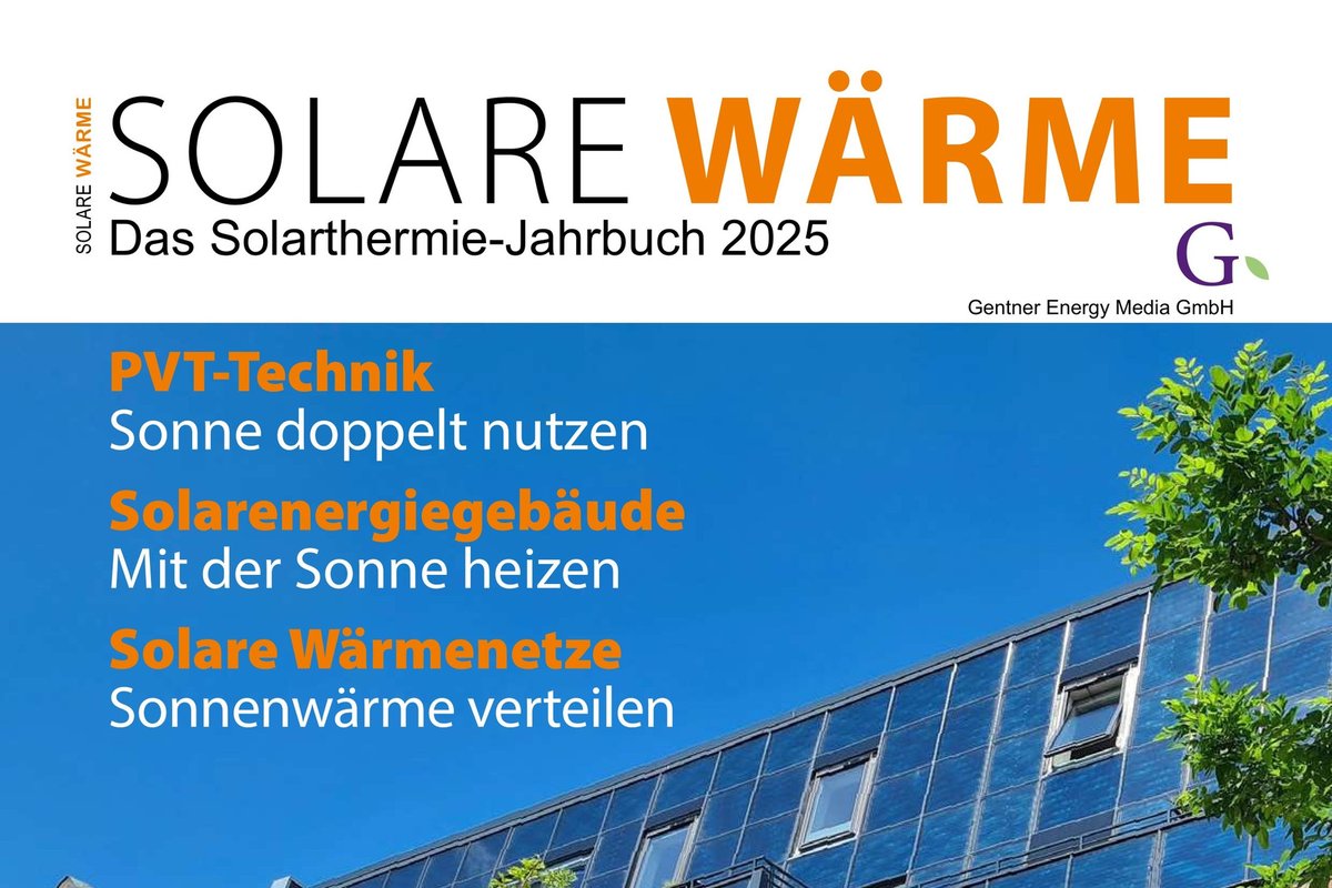 Jahrbuch: Mit der Sonne heizen, wohnen, produzieren, …: Das Solarthermie-Jahrbuch 2025 ist erschienen. Auf 116 Seiten zeigt das Wissensmagazin: Ohne Solarthermie wird die Energiewende nicht gelingen. dlvr.it/TKKtr9