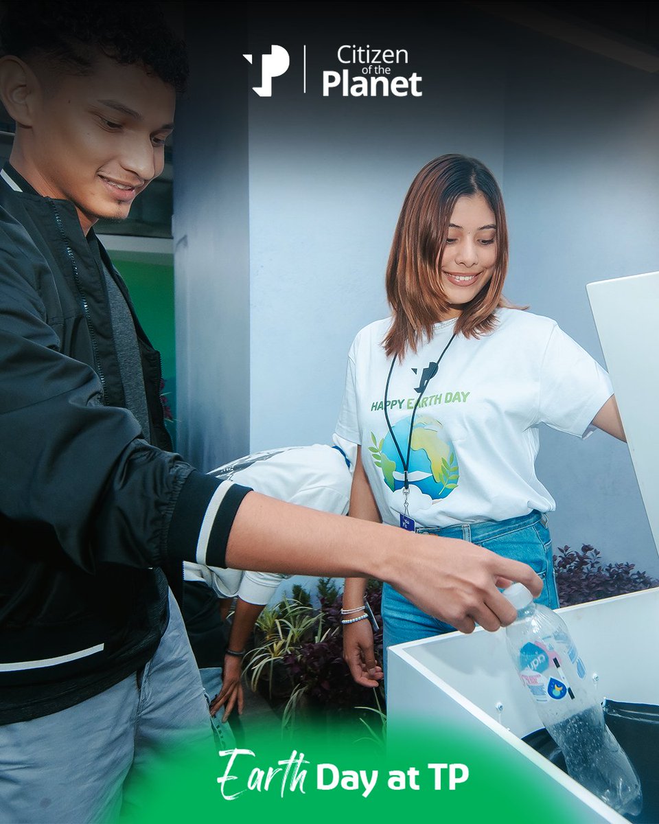 WeAreTPinES's tweet photo. 🌎In honor of Earth Day, we planted the seed of change!💚
We celebrated by exchanging recyclables for little plants—because every green action counts. 🌱 A simple way to care for the planet and inspire sustainability in our everyday lives. https://t.co/3ROxn5CVND