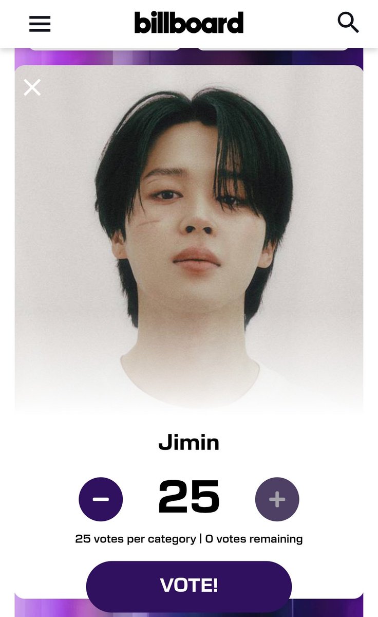 JiminOnStats's tweet photo. Vote for #JIMIN for "Favorite K-Pop Artist" at the 2025 #AMAs !!!! 

Official website:
https://t.co/abDgBBR5NV

Log in via Facebook or Google! https://t.co/yOkXLg8D3s