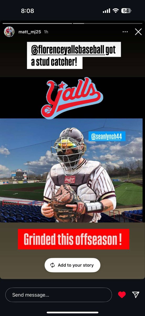 Drew Jemison (@drewjemison) on Twitter photo <a href="/seanlynch_44/">Sean Lynch</a> Congrats on being drafted in First Round of the Frontier League Draft by the Florence Ya’lls!!! Let’s go 4’s!💪🏾⚾️❤️
<a href="/axeandsmash48g/">Axeandsmash48g</a> <a href="/JRtrainedBEAT/">Coach J.R. | BELIEVE Elite</a> <a href="/CrusadersBBNY/">Crusaders Baseball</a> <a href="/MWBaseball_/">MW Baseball</a> <a href="/seanlynch_44/">Sean Lynch</a> Congrats on being drafted in First Round of the Frontier League Draft by the Florence Ya’lls!!! Let’s go 4’s!💪🏾⚾️❤️
<a href="/axeandsmash48g/">Axeandsmash48g</a> <a href="/JRtrainedBEAT/">Coach J.R. | BELIEVE Elite</a> <a href="/CrusadersBBNY/">Crusaders Baseball</a> <a href="/MWBaseball_/">MW Baseball</a>