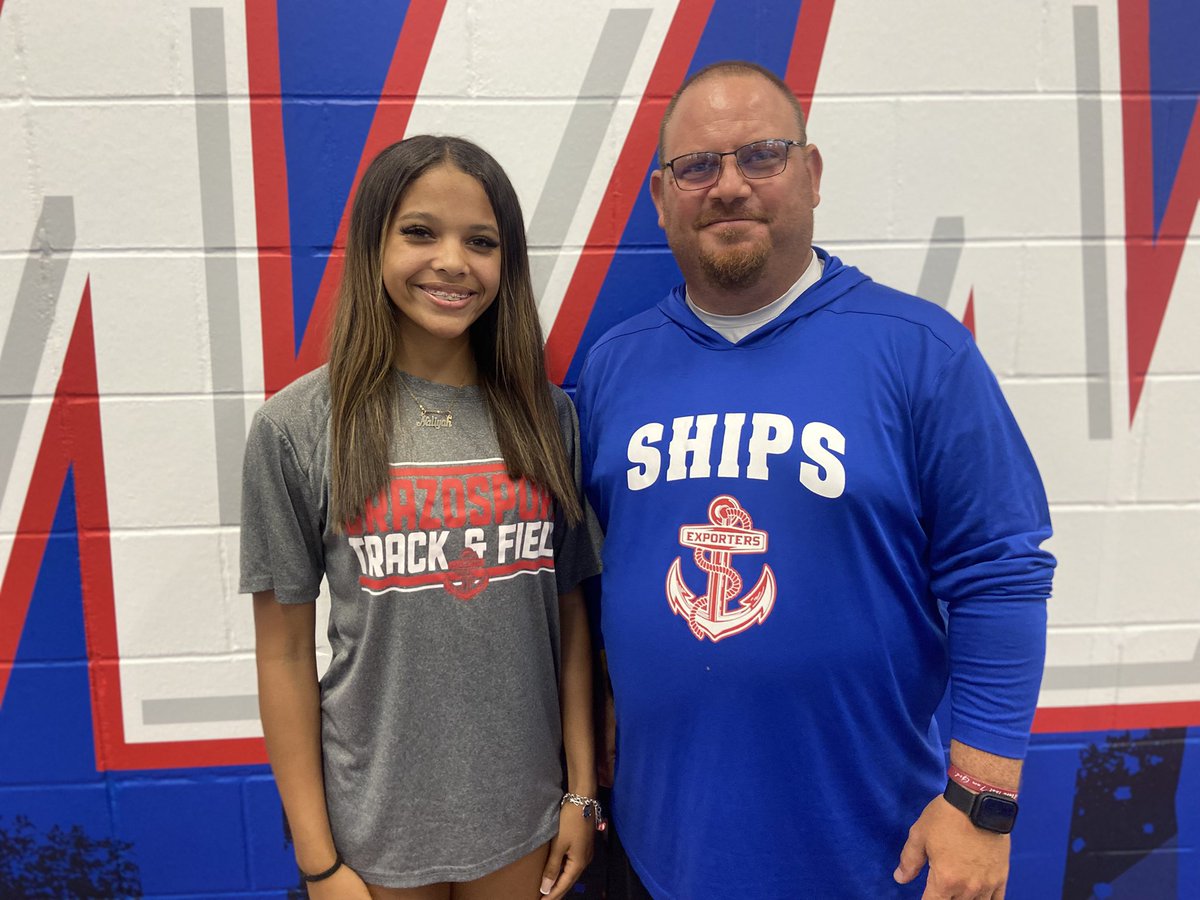 Had a great time talking with <a href="/BPHSAthleticNET/">Brazosport High School Athletics</a> state qualifier Naliyah White and <a href="/CoachRichDavis/">Richard Davis</a>. Such an incredible story of redemption. Can’t wait to share soon!