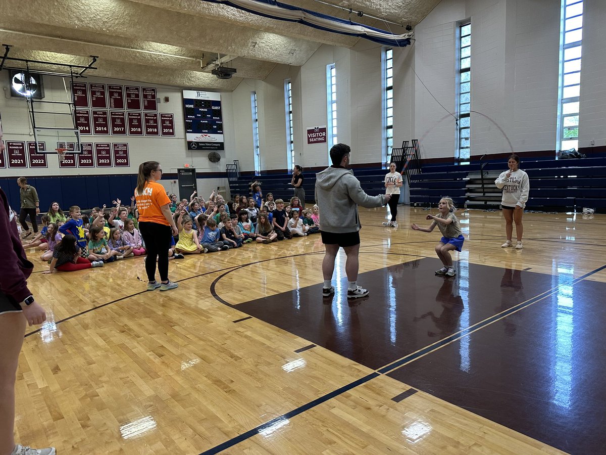 Melanie Smith (@melsmithedu) on Twitter photo Elementary students <a href="/EKUModel/">Model Laboratory Schools</a> experienced a PE class takeover by <a href="/Learnintherope/">Learnin' The Ropes</a>! Grateful to partner with Dr. Adams and the EKU Movement Mentors program to make this collaboration possible! Elementary students <a href="/EKUModel/">Model Laboratory Schools</a> experienced a PE class takeover by <a href="/Learnintherope/">Learnin' The Ropes</a>! Grateful to partner with Dr. Adams and the EKU Movement Mentors program to make this collaboration possible!