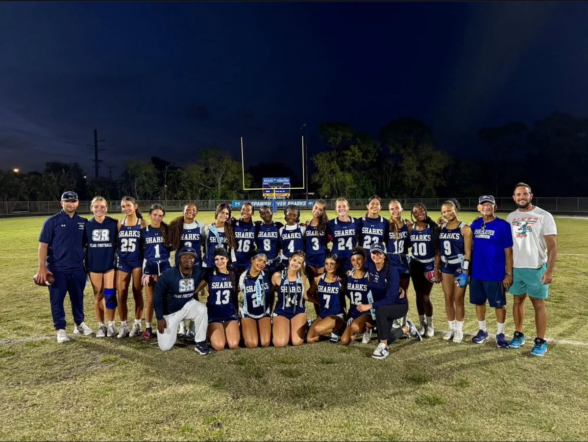 Christopher Suarez (@suarezsrhscoach) on Twitter photo On to the Regional Semiโs! Congrats to our <a href="/RiverFlagFB/">Spanish River Flag Football</a> team on their victory! ๐ฆ๐บ๐ธ๐ฏ๐
<a href="/The_Galleon/">Galleon News</a>
<a href="/CastellaAlli/">Allison Castellano</a>
<a href="/SRHSsportsboca/">Spanish River</a> On to the Regional Semiโs! Congrats to our <a href="/RiverFlagFB/">Spanish River Flag Football</a> team on their victory! ๐ฆ๐บ๐ธ๐ฏ๐
<a href="/The_Galleon/">Galleon News</a>
<a href="/CastellaAlli/">Allison Castellano</a>
<a href="/SRHSsportsboca/">Spanish River</a>