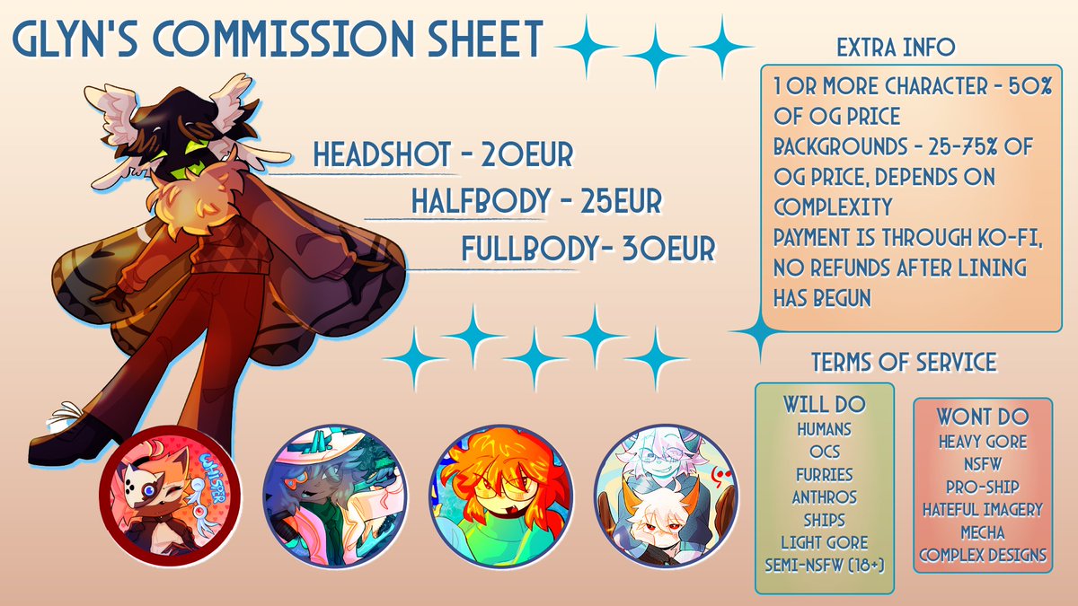 07locus's tweet image. 🌿 - GLYN ~ ELLY
artist, editor, writer ^_^
- i mostly post doodles, sometimes c0mmissions and such!
- socials are listed in my sp, ask for my disc n rblx user
- c0mms are always open, prices r below
v if you want to support me, you can do it here! v
ko-fi.com/leafpotion