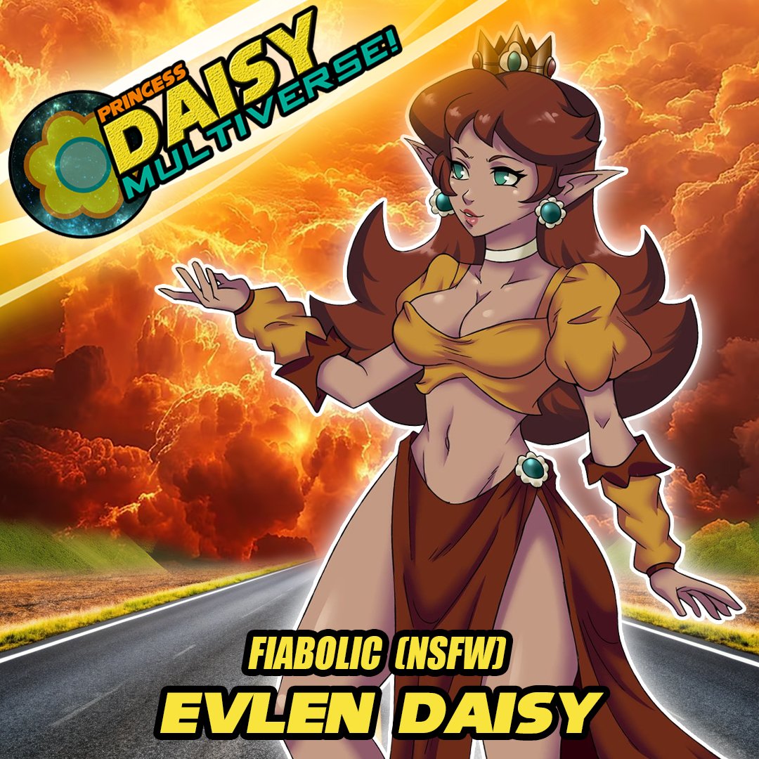 NinStarRose's tweet photo. Out of all the #Daisy's in the  #PrincessDaisy #Multiverse (#PDM)... #Evlen Daisy is one of the few Daisy's with most mystery behind her!

We theorised that she may have magical abilities, but even that is still unknown!

One thing is for sure, she is 100% gorgeous! 😍 https://t.co/9zhYR53spX