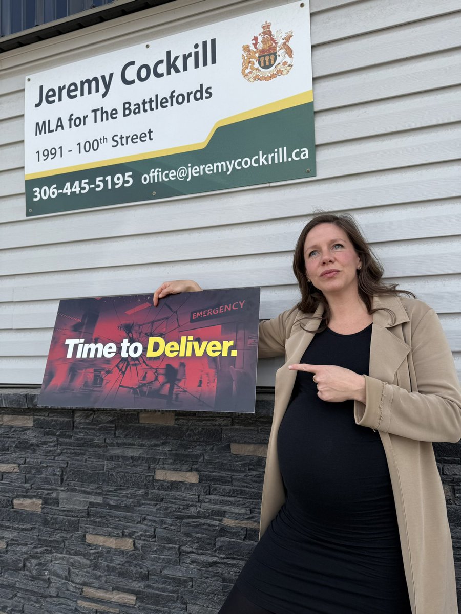 mearaconwayNDP's tweet image. 1/2 Kicked off our Time to Deliver tour in Cockrill’s hometown.

At 8 m pregnant, could I plan to safely have a baby in your home town? Too often the answer is no.

From obstetrical to acute care disruptions, rural Sk deserves better than closures, chaos &amp;amp; chronic short staffing.