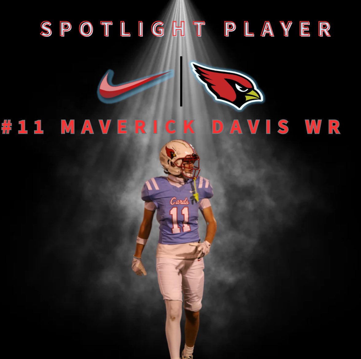 Tony Daniels (@coach_tdaniels) on Twitter photo <a href="/maverickdavis07/">Maverick Davis</a> with <a href="/collinsville_fb/">Cardinal Football</a> is todays spotlight returning player. Mav started this past season at WR. Long athletic body that catches really good in traffic with strong hands. Mav is having a great offseason and can’t wait for his senior year… #GoCards #CodeRed <a href="/maverickdavis07/">Maverick Davis</a> with <a href="/collinsville_fb/">Cardinal Football</a> is todays spotlight returning player. Mav started this past season at WR. Long athletic body that catches really good in traffic with strong hands. Mav is having a great offseason and can’t wait for his senior year… #GoCards #CodeRed