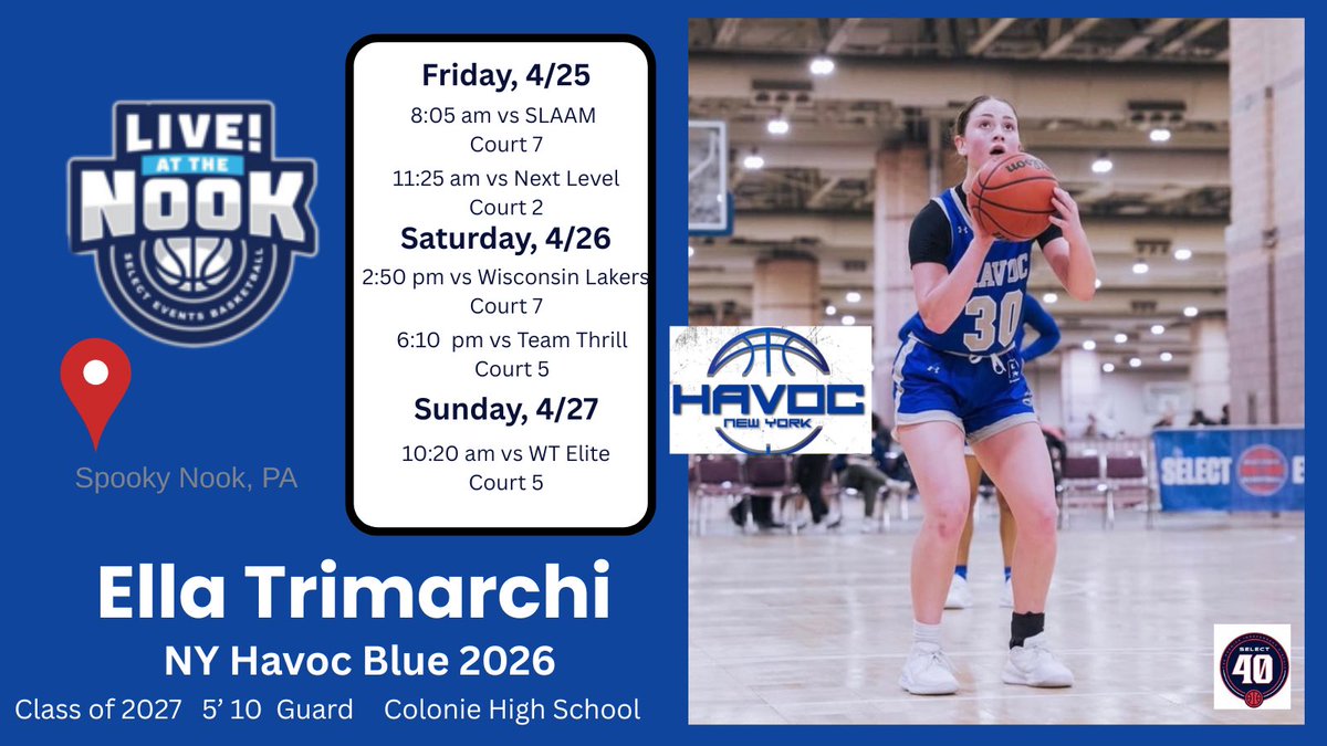 Looking forward to competing with my  team this weekend at Spooky Nook! <a href="/nyhavoc/">NY HAVOC</a>
