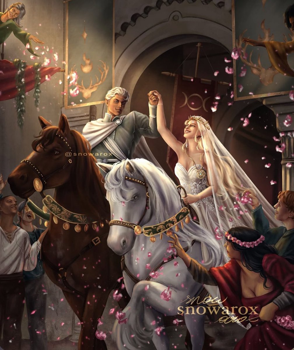aelinyoung's tweet image. "Poderiam deixar o mundo inteiro em cinzas com ele. Rowan era dela, e Aelin era dele, e tinham se encontrado em meio a séculos de derramamento de sangue e perdas, em meio a oceanos e reinos e guerras."
art by: snowarox
