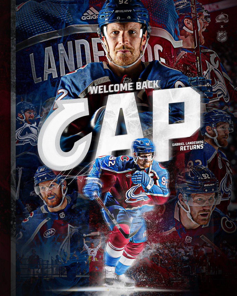A moment we've all been waiting for.

#GoAvsGo | #BuiltDifferent