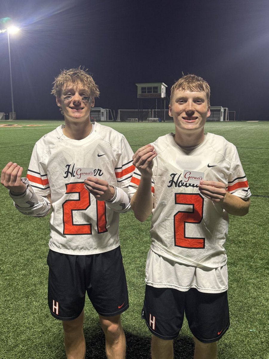 Lacrosse The Land Podcast (@laxtheland) on Twitter photo Double dip on the Vikings for the <a href="/Geracis1956/">Geraci's Restaurant</a> Game of the Week?
Double dip on Pisans in their 10-9 win over St Ignatius!
SSDMs Crew Cain & Luke Stutzman played lock down D all night & Crew pitched in a Gino in transition to earn our Pisans of the Game & the $25 gift card Double dip on the Vikings for the <a href="/Geracis1956/">Geraci's Restaurant</a> Game of the Week?
Double dip on Pisans in their 10-9 win over St Ignatius!
SSDMs Crew Cain & Luke Stutzman played lock down D all night & Crew pitched in a Gino in transition to earn our Pisans of the Game & the $25 gift card