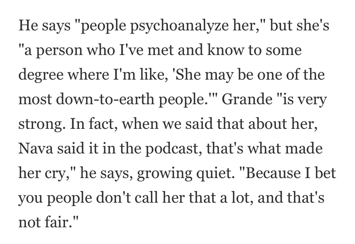 penn badgley speaking abt ariana YOU TELL THEM