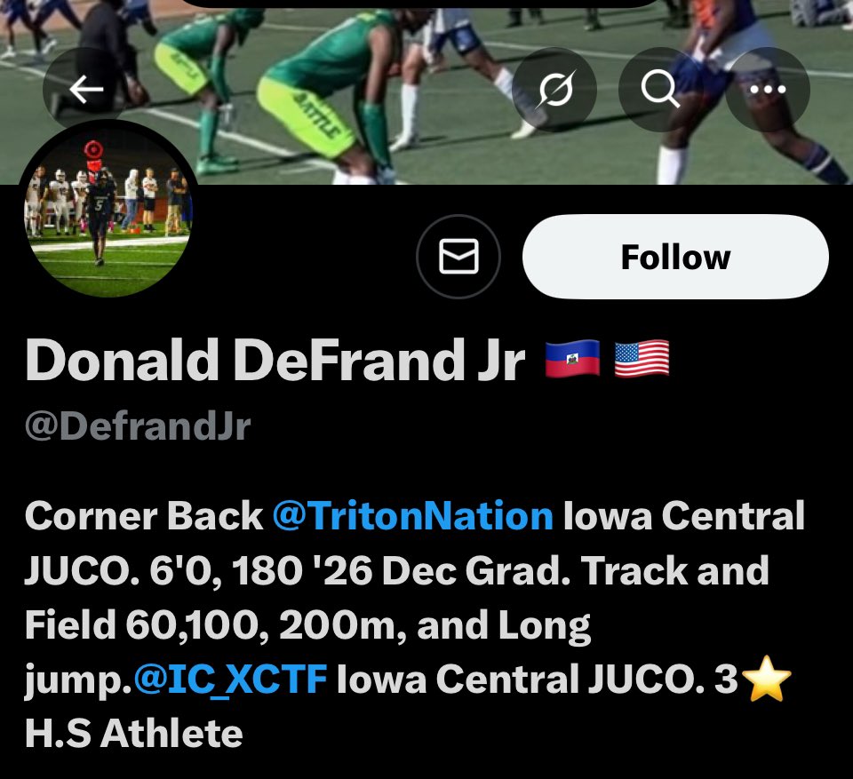 DefrandJR1's tweet image. Old Page⬇️ hacked, don’t have access to that account. Follow my new page ⬆️@DefrandJR1