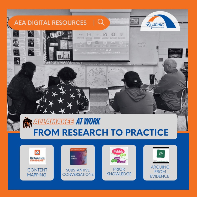 <a href="/KeystoneAEA/">Keystone AEA</a> educators at <a href="/AllamakeeCSD/">Allamakee CSD</a> unpacked evidence-based practices and explored meaningful ways to enrich and enhance secondary social studies instruction using AEA Digital Resources. It was a powerful day of collaboration and shared learning. #GroundedInService