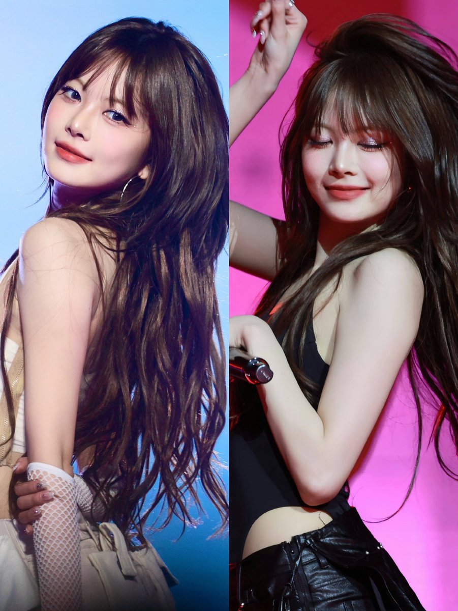 IS THAT LE SSERAFIM MAKNAE WHO ATE FIRST… THE EUNCHAE HONG???