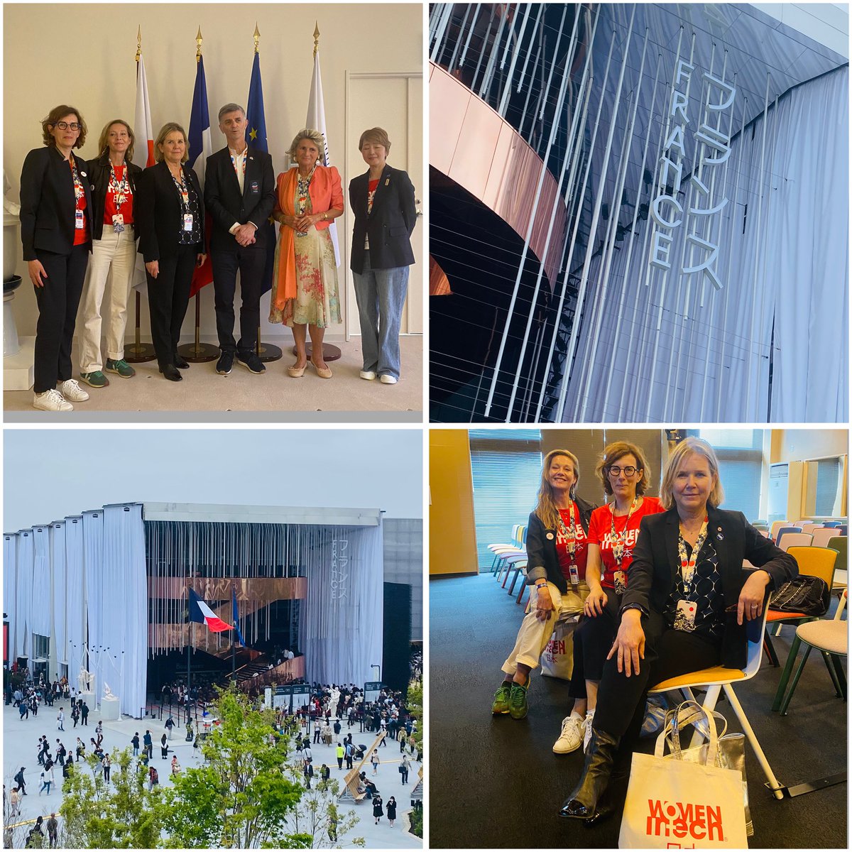 Marta de Cidrac (@martadecidrac) on Twitter photo Merci au Commissaire Général du Pavillon français <a href="/JMaireofficiel/">Jacques Maire</a> de <a href="/expo2025japan/">Expo 2025 Osaka Kansai</a> pour son accueil.
La délégation <a href="/WomeninTech_fr/">Women in Tech France</a> 🇫🇷 a pu voir qques illustrations du savoir-faire français à travers des séquences célébrant l’amitié franco-japonaise 🤝
#WITGS2025 #WomenInSTEM Merci au Commissaire Général du Pavillon français <a href="/JMaireofficiel/">Jacques Maire</a> de <a href="/expo2025japan/">Expo 2025 Osaka Kansai</a> pour son accueil.
La délégation <a href="/WomeninTech_fr/">Women in Tech France</a> 🇫🇷 a pu voir qques illustrations du savoir-faire français à travers des séquences célébrant l’amitié franco-japonaise 🤝
#WITGS2025 #WomenInSTEM