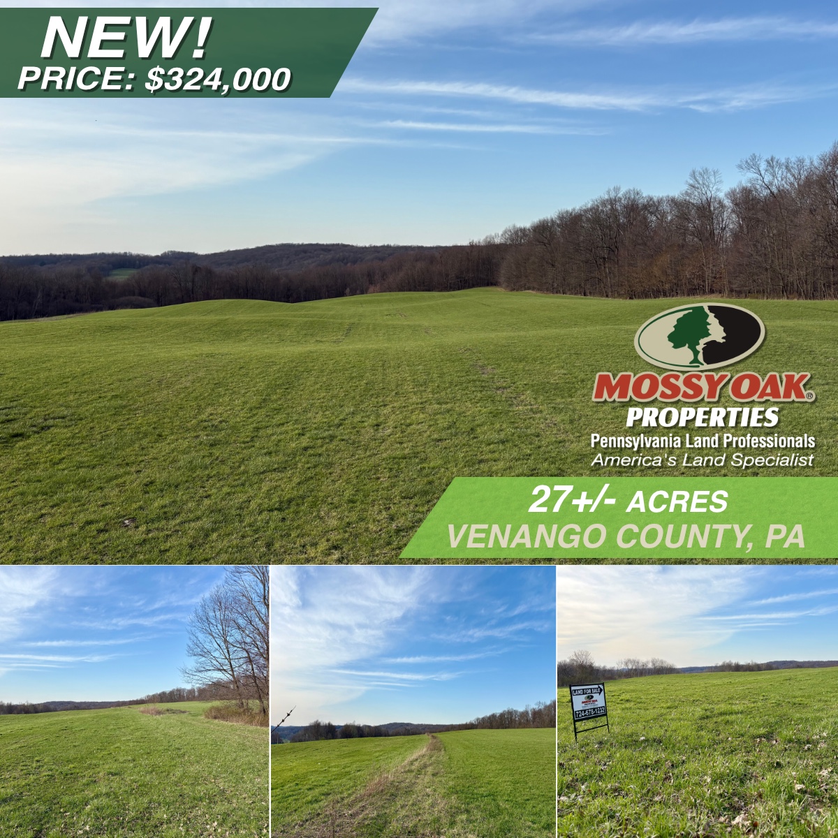 MossyOakPA's tweet photo. FOR SALE...located in northwest Venango County, PA, it features spectacular, unrivaled hilltop views into Crawford County...follow the link for more ⤵️

🔗https://t.co/QuKvqyrDRX

Mossy Oak Properties Pennsylvania Land Professionals
☎️(724) 678-1232
https://t.co/Y6FC28iqrE

#mossyoakproperties #findyourfavoriteplace #paland #parealestate