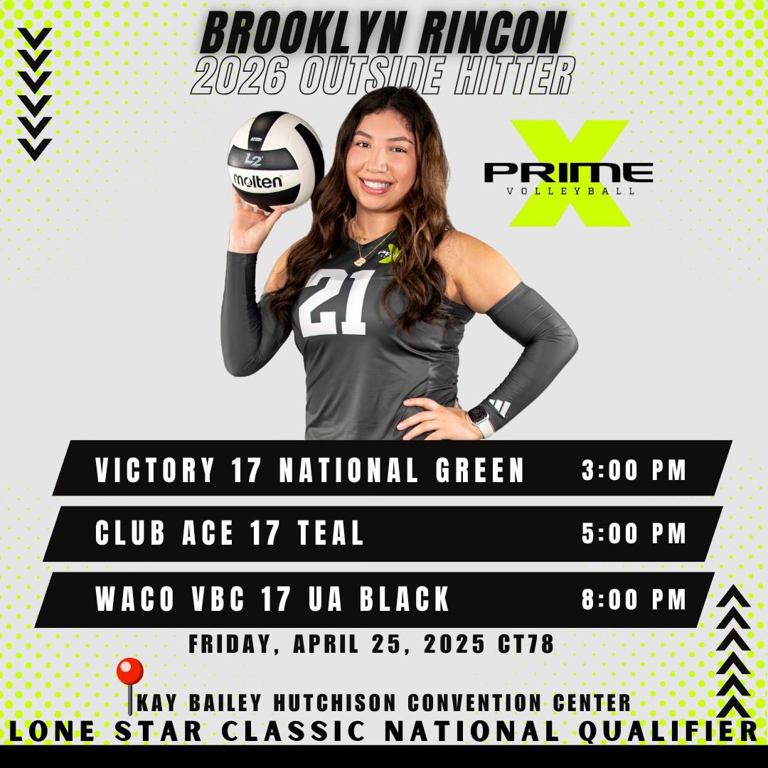 So excited for Lone Star in Dallas this weekend! Catch us on court 78!💚