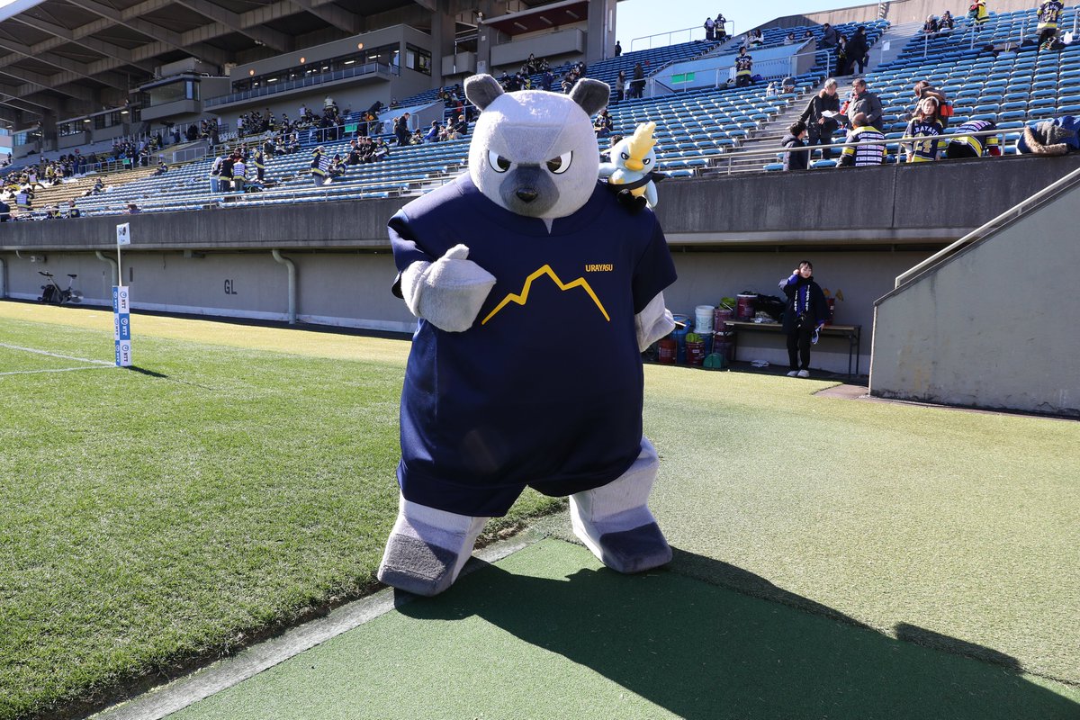 🪨 #リーグワンマスコット総選挙 🪨

ロッディ＆ドリィ（浦安D-Rocks）
<a href="/UrayasuDRocks/">浦安D-Rocks</a>

強く俊敏な動きをする岩のような見た目のクマと、浦安に住むきれいな色のイソヒヨドリ。
◎ロッディ：体が岩でできたクマ。岩盤のように強固な守備と小走りだけど俊敏な動きでファンを魅了します。