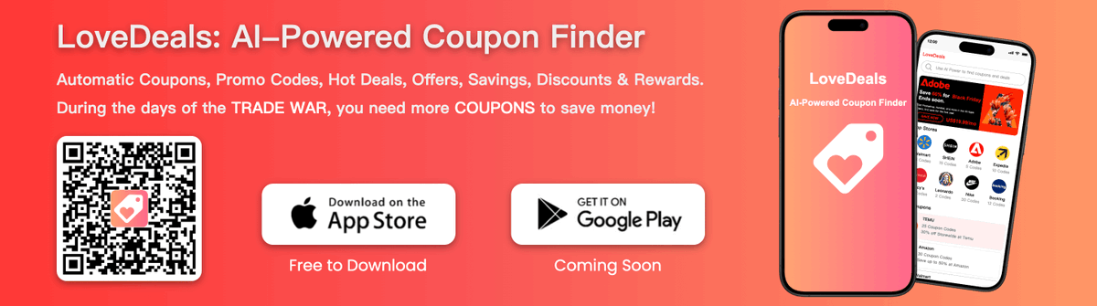 LoveDeals_AI's tweet photo. LoveDeals Coupons App QR Code https://t.co/wJ2yS7IMAl