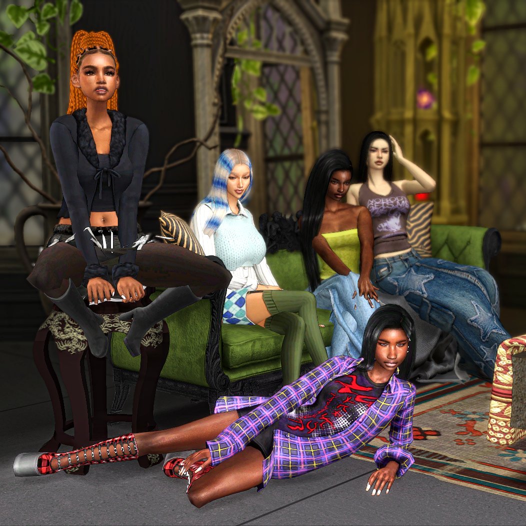 Riley and the other junior women from The Academy of Unseen Arts.