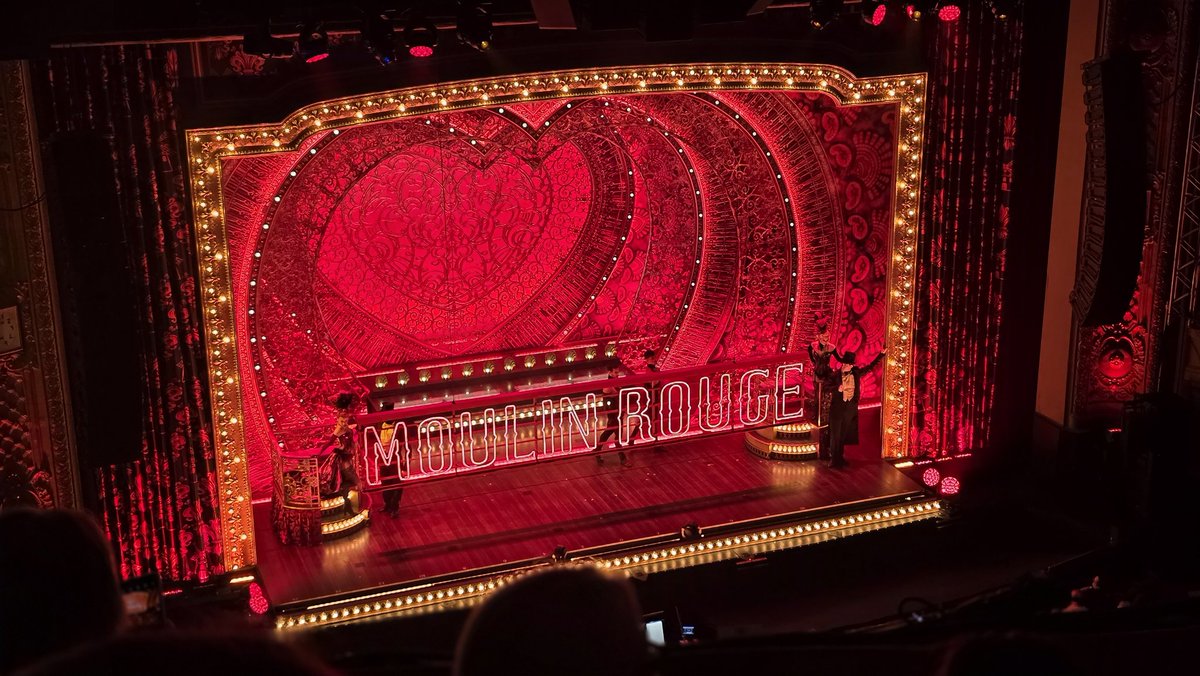 Jordane (@itzjordane) on Twitter photo Absolutely amazing show!
So good I only got 1 picture 😭
<a href="/MoulinRougeBway/">Moulin Rouge The Musical - Broadway</a> Absolutely amazing show!
So good I only got 1 picture 😭
<a href="/MoulinRougeBway/">Moulin Rouge The Musical - Broadway</a>