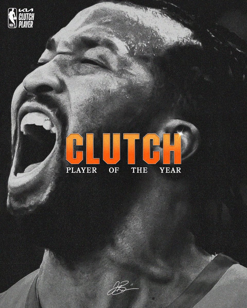 CONGRATS CAPTAIN CLUTCH‼️

<a href="/jalenbrunson1/">Jalen Brunson</a>