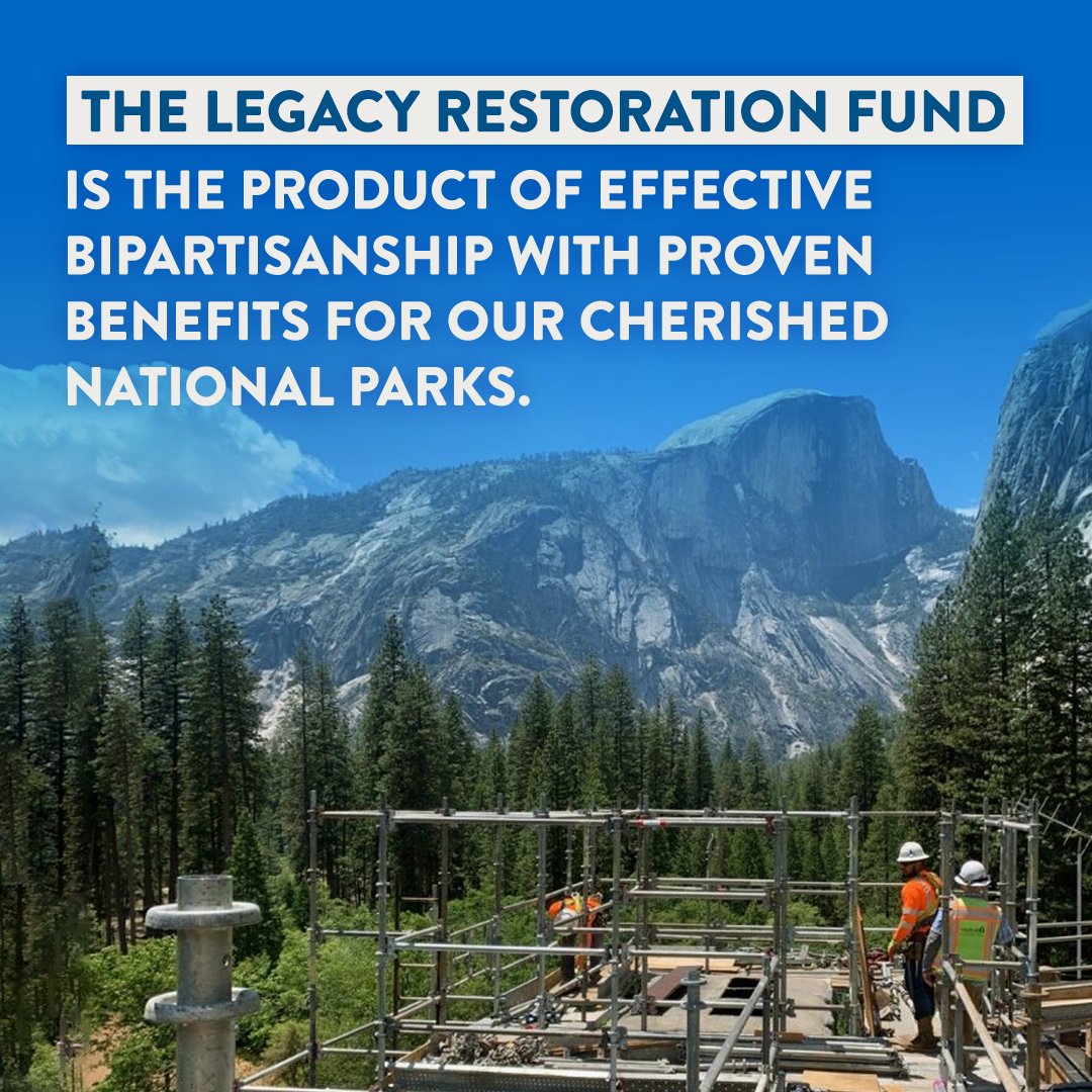 Today, on April 23, we convened the National Park Friends Alliance and 119 park partners calling on Congress to reauthorize the #LegacyRestorationFund. Our parks—and the Americans who love them—can’t afford to lose this vital support. 

📄 Read more: bit.ly/42K5R1I