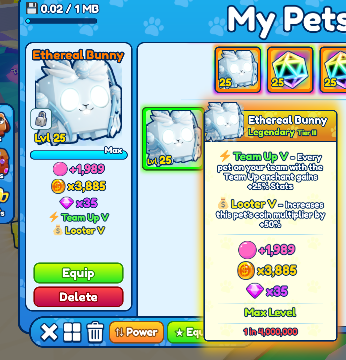 🎉Shiny Ethereal Bunny Giveaway!

➤ How to Enter:

•1️⃣Follow me!  
•2️⃣Like my newest video! &amp; Repost!
•3️⃣Comment your Roblox username👇
youtube.com/watch?v=CDMTiI…
🏆 1 Winner 🏆 Ends in 24 hours, Goodluck!

#BubbleGumSimulatorINFINITY #BGSI #BGSIGiveaways