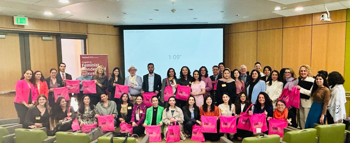 Dr. Halima Kazem حلیمه کاظم (@halimakazem) on Twitter photo We are making progress on codification of Gender Apartheid in international law with women and girls in Afghanistan at the center of this work! It was an honor to host talented colleagues for the last 2 days <a href="/Stanford/">Stanford University</a> University's Program in Feminist, Gender, and Sexuality We are making progress on codification of Gender Apartheid in international law with women and girls in Afghanistan at the center of this work! It was an honor to host talented colleagues for the last 2 days <a href="/Stanford/">Stanford University</a> University's Program in Feminist, Gender, and Sexuality