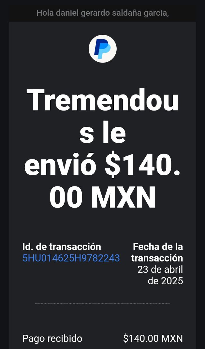 🤑 Nuevo pago de #GoldenSurveys

💶 $140 pesos vía Paypal

👌 Gana dinero contestando encuestas y jugando.

✅️ unete a Golden Surveys! Descarga #goldensurveys aquí: app.goldensurveys.com/es/join/XQY872…