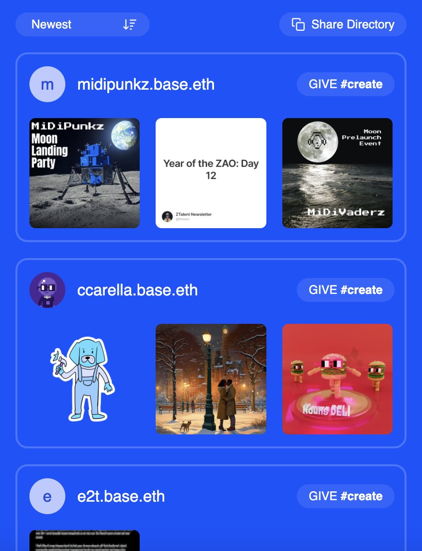 the Based Creators Directory is now live!

calling all based creators to join:

dir.coordinape.com/creators/