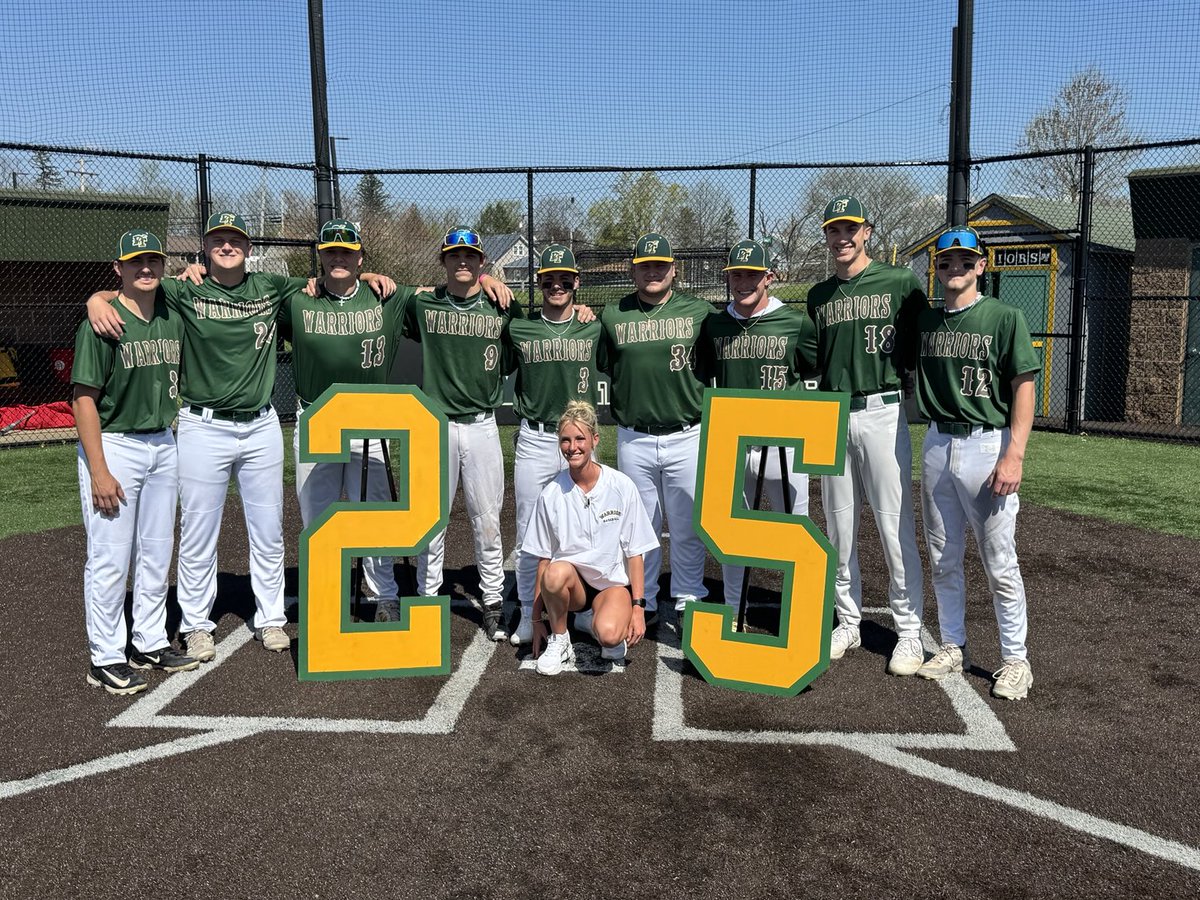 Congratulations to our Baseball Class of 2025