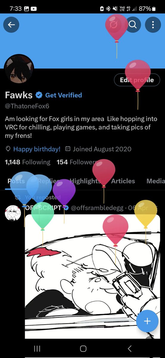 Fawks tweet media