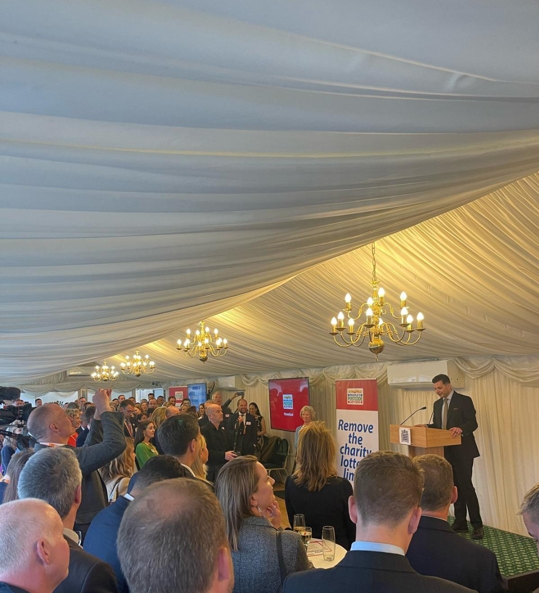 Nick Cook (@mrnickcook) on Twitter photo Many thanks to everyone who attended <a href="/PPLPubAffairs/">People’s Postcode Lottery Public Affairs</a> annual reception in <a href="/UKParliament/">UK Parliament</a>. A capacity crowd from across government, parliament and the charity sector. Thank you! #freetofund Many thanks to everyone who attended <a href="/PPLPubAffairs/">People’s Postcode Lottery Public Affairs</a> annual reception in <a href="/UKParliament/">UK Parliament</a>. A capacity crowd from across government, parliament and the charity sector. Thank you! #freetofund