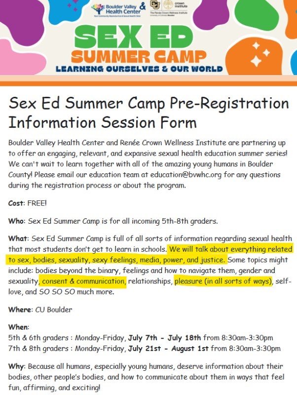 This is degenerate, vile, unacceptable and a sign of a dying civilization. 

My fellow Coloradans, when is enough ENOUGH? Sorry running away ain’t gonna cut it that is how we got here…..