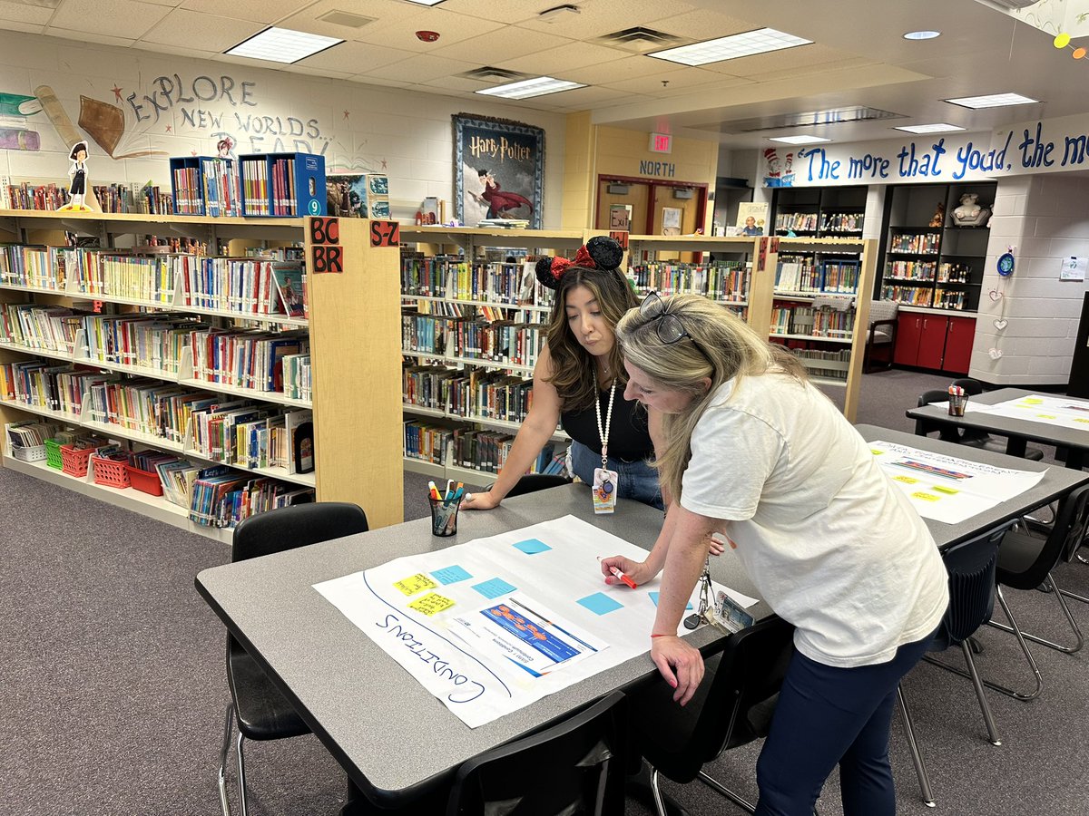 InstructionSupt's tweet image. Creekside teacher leaders did a terrific job identifying specific next steps in each area of the School Instructional Maturity after looking at today’s Rigor Diagnostic data. @U46TeamED