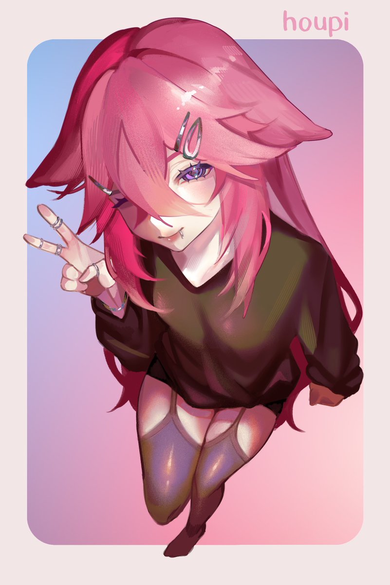 houpi00's tweet photo. #yaemiko #GenshinImpact #Genshinfanart https://t.co/iMqgzcqsUX