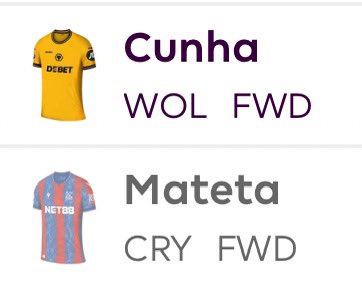 Williams_D_J's tweet photo. @OfficialFPL The “no worries” transfer you never knew you needed this weekend 👀 

#LionKing #HacunaMatata https://t.co/B1rXDhVNR1