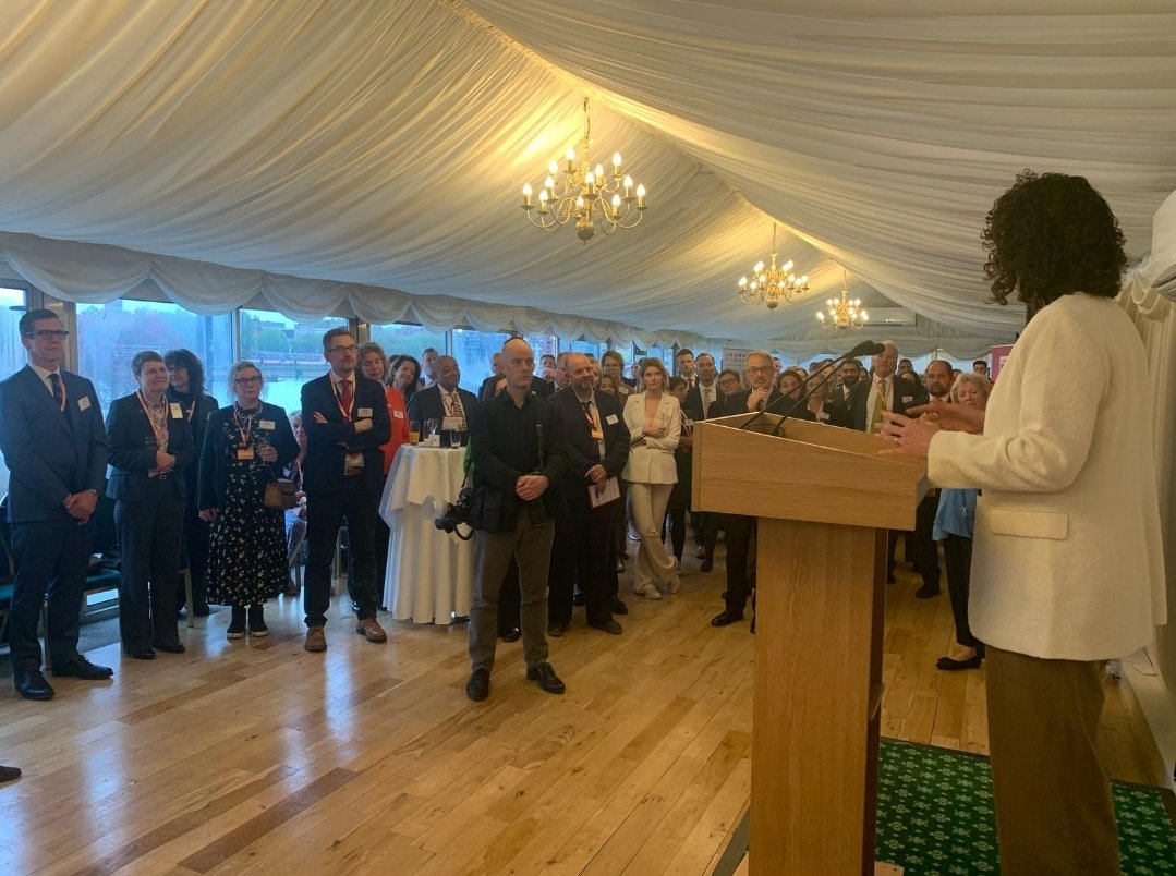 Many thanks to everyone for attending our biggest ever parliamentary reception tonight. Fantastic representation from across government, parliament and the charity sector. #freetofund