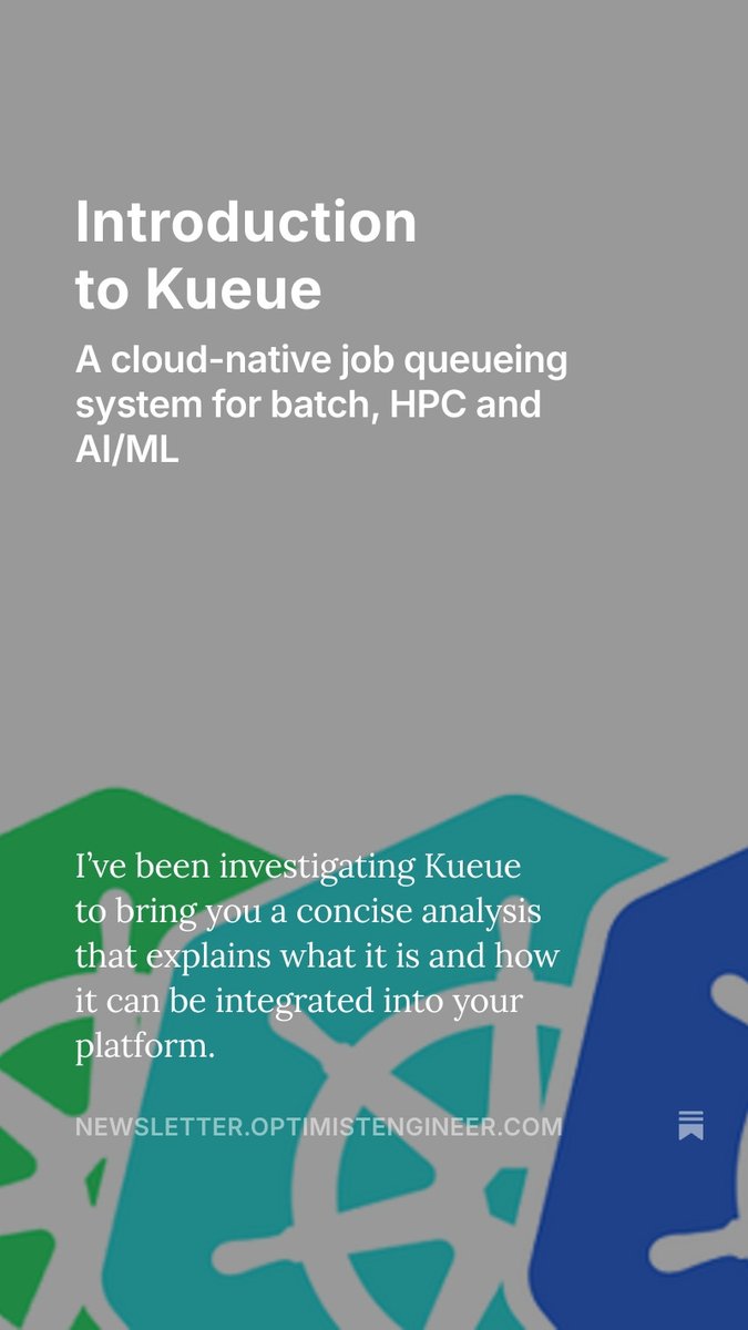 When you work as Tech Lead, you have to know as much as possible, at least a little, to go deeper in case is needed.

Kubernetes and its possibilities is one of those 👇🏼

newsletter.optimistengineer.com/p/introduction…

#softwareengineering #leadership #softwaredevelopment