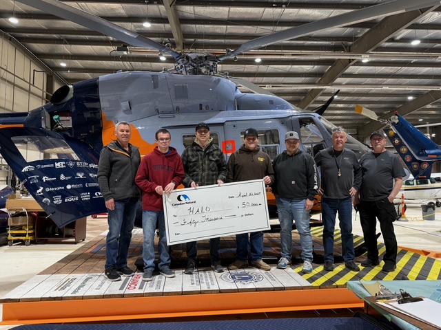 Big thanks to <a href="/CanadianNatural/">Canadian Natural</a> for stopping by the hangar to check out our latest chopper—and for continuing their incredible support of HALO in 2025!
Together, we’re making lifesaving missions possible.🚁

#inflightforyourlife #southernalberta #HALOairambulance #CanadianNatural