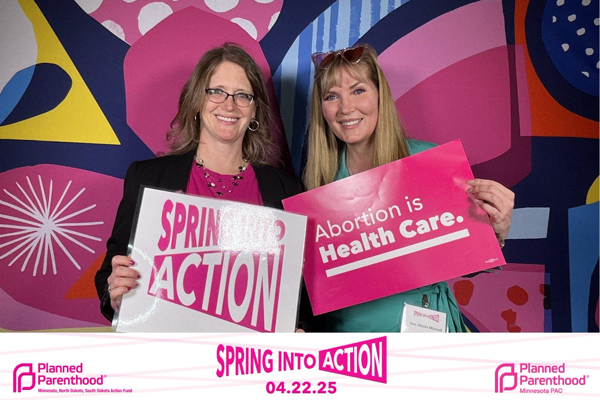 NicoleM_MN's tweet image. Proud to be a host for last night's Planned Parenthood Spring into Action event. Amazing line up of speakers, including former colleague, Congresswoman Morrison, set to inspire, energize, and strengthen our drive to continuously protect our reproductive healthcare and freedoms.