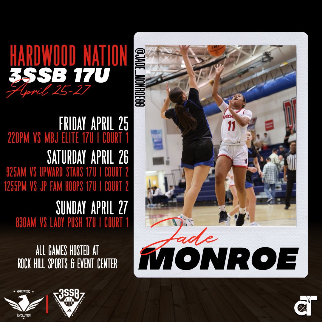 Super excited to compete with my team this weekend at session 1 of 3SSB in Rock Hill, SC. Here’s my schedule!