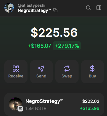 NegroStrategy™ has acquired additional 310.23% gains for ~$160 at ~$0.00002 per nigga and has achieved Nigga Yield™ of 362% YTD 2025. As of 4/24/2025, NegroStrategy™ holds 15,000,000 niggas acquired for ~$62 at ~$0.0000005 per nigga.
