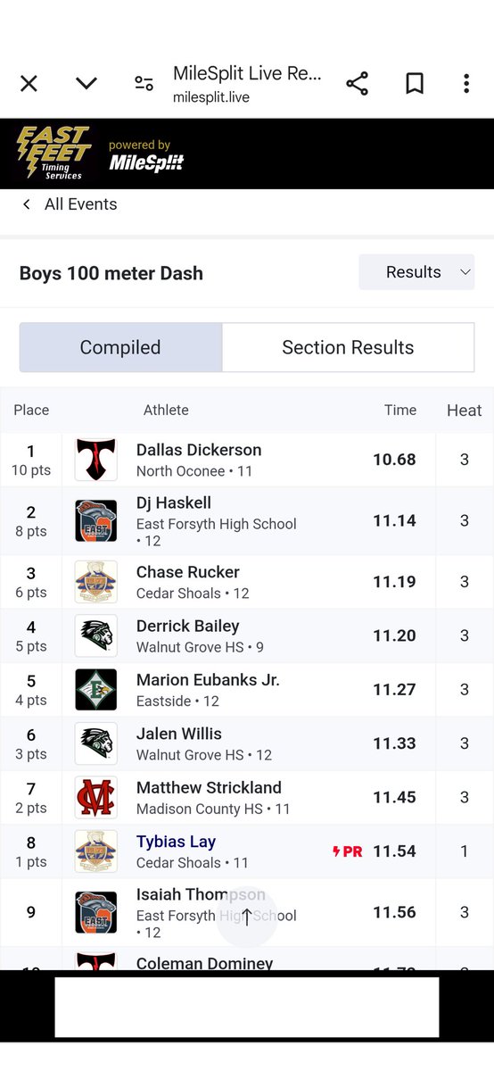 Derrick is Moving on to sectionals.

Go Warriors!

<a href="/WGHS_ATHLETICS_/">WGHS ATHLETICS</a> <a href="/WGHS_warriors/">Walnut Grove High School</a>