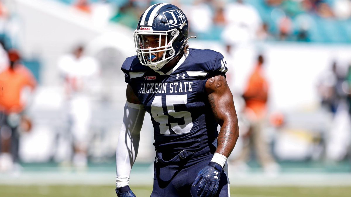 Antonio (TIGER) Underwood (@antunderwood30) on Twitter photo After an great conversation with <a href="/CoachJMSanders/">Justin Sanders</a> I’m blessed to receive an offer from Jackson State University 🔵⚪️
<a href="/coach_u87/">Coach Urgelles</a> <a href="/Coach_Bragg/">Jacob Bragg</a> <a href="/DezBlackCoach/">Dez Black</a> <a href="/CoachHyp13/">Coach Hypolite</a> After an great conversation with <a href="/CoachJMSanders/">Justin Sanders</a> I’m blessed to receive an offer from Jackson State University 🔵⚪️
<a href="/coach_u87/">Coach Urgelles</a> <a href="/Coach_Bragg/">Jacob Bragg</a> <a href="/DezBlackCoach/">Dez Black</a> <a href="/CoachHyp13/">Coach Hypolite</a>