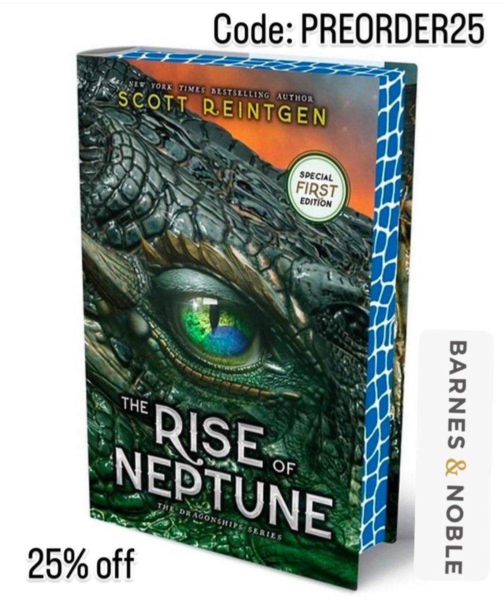 Barnes and Noble is running their preorder sale, and that includes The Rise of Neptune! Jump on it to get 25% off and guarantee you get the special edition. 

barnesandnoble.com/w/the-rise-of-…