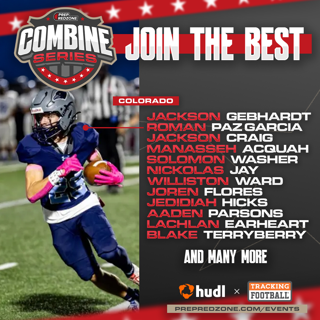 Prep Redzone Colorado (@prepredzoneco) on Twitter photo This is the LAST CALL to join the best this Saturday at the <a href="/PrepRedzone/">Prep Redzone 🏈</a> Colorado Combine!
Don't miss your chance - limited spots left.
Register: events.prepredzone.com/e/1483/registe… This is the LAST CALL to join the best this Saturday at the <a href="/PrepRedzone/">Prep Redzone 🏈</a> Colorado Combine!
Don't miss your chance - limited spots left.
Register: events.prepredzone.com/e/1483/registe…